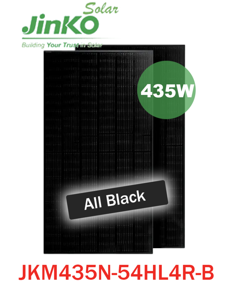 Jinko JKM435N-54HL4R-B 435w Solar Panel All Black PV Module - Ge Pv